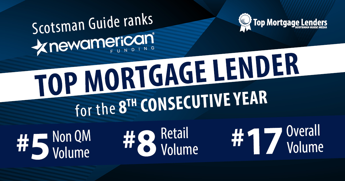 New American Funding Top Mortgage Lender New American Funding